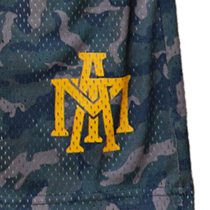 MTA Camo Shorts - Green/Yellow