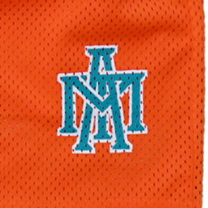 Classic Mesh Shorts - Orange/Lake