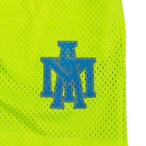 Classic Mesh Shorts - Fluorescent yellow/Blue