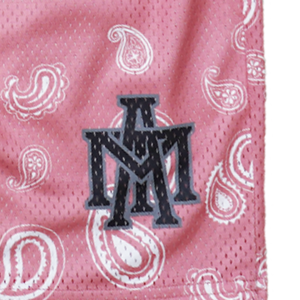 MTA Paisley Pattern Short - Pink