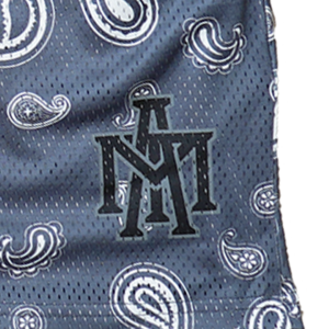 MTA Paisley Pattern Short - Gray