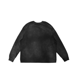 99 Waffle L/S Tee - Black
