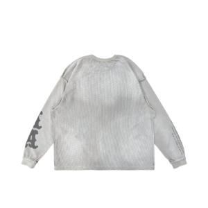 99 Waffle L/S Tee - Gray