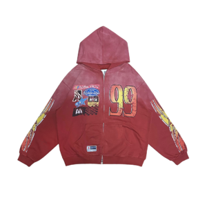 Swift Zip-Hoodie - Red