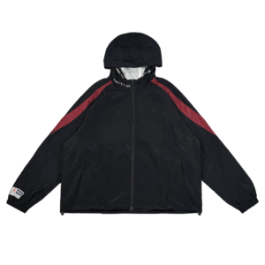 MTA Hardshell Parka - Dark Blue/Burgundy