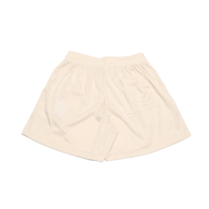 Cobweb Mesh Shorts - White