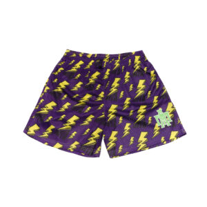 Full Thunder Mesh Short - Purple