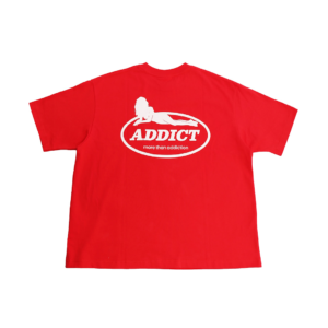 Silhouette Boxy T-shirt - Red