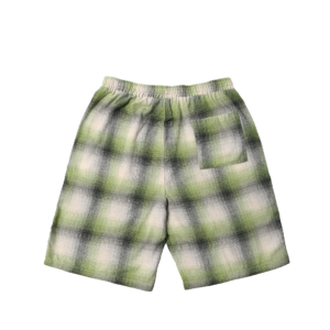 Checkered Shorts - Green