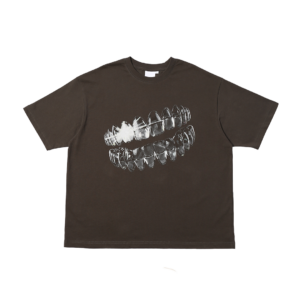 Teeth Boxy T-shirt - Charcoal