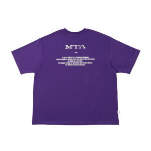 Teeth Boxy T-shirt - Purple