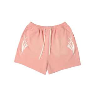 Graphic Sweatshorts - Pink