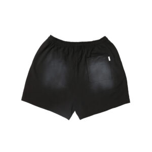 Graphic Sweatshorts - Black