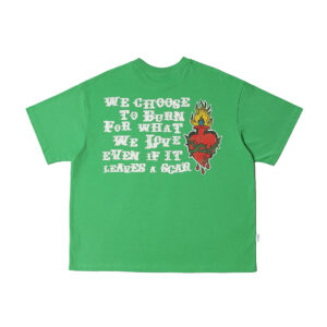 Sacred Heart Boxy T-Shirt - Green