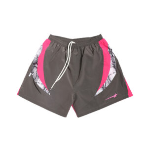 Spliced Nylon Shorts - Snake