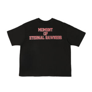 Rhinestone Boxy T-shirt - Black