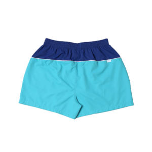 Tonal Panel Nylon Track Shorts - Blue